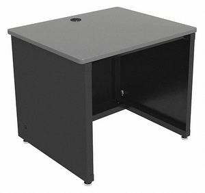 ENCLOSED DESK CD SERIES 36 W GRAY TOP by Versa Products, Inc.