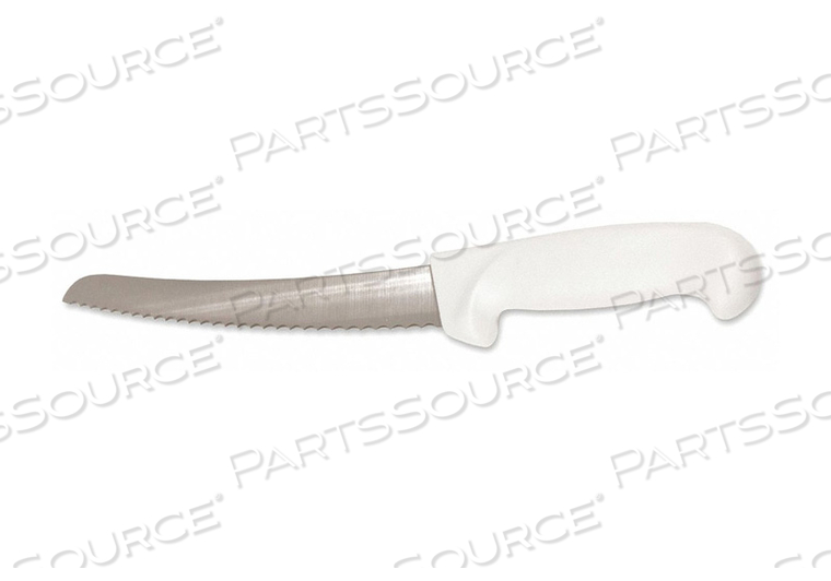 BREAD KNIFE SERRATED 10 IN L WHITE by Crestware