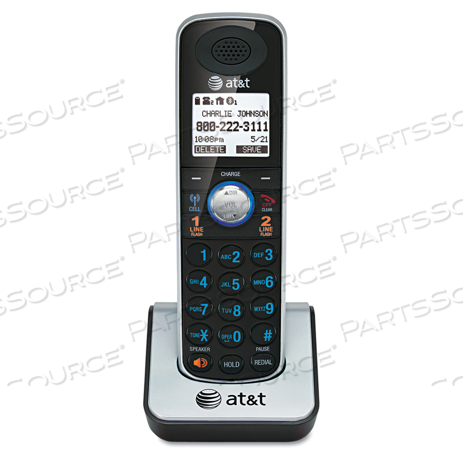 CORDLESS PHONE 2 LINE BLACK by AT&T