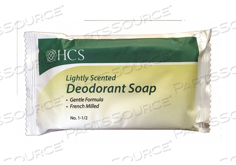 DEODORANT SOAP SOLID FRESH 1.5 OZ. PK500 by HCS