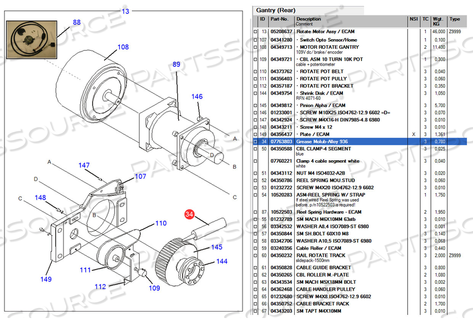 GREASE, OPEN GEAR 936 CASTROL GREASE, OPEN GEAR 936 CASTROL
