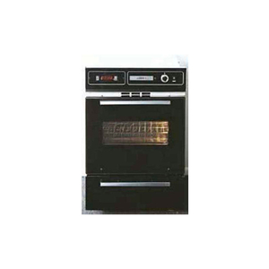 SINGLE GAS WALL OVEN, 24 IN WIDE, BLACK by Summit Appliance (Div. of Felix Storch, Inc.)