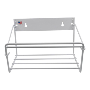 PREMIUM OPEN RACK - WHITE HOLDS ONE 2 1/2 GALLON JUG by TCD Parts Inc