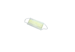 ISOLATION MASK, YELLOW WITH EAR LOOPS, PLEATED by Concordance Healthcare Solutions ISOLATION MASK, YELLOW WITH EAR LOOPS, PLEATED by Concordance Healthcare Solutions