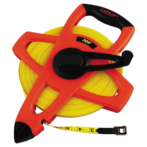 TAPE MEASURE 1/2 INX300 FT ORANGE/BLACK by Lufkin