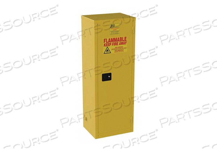 CABINET 24 GAL FLAMMABLE 18X65X23 by Jamco CABINET 24 GAL FLAMMABLE 18X65X23 by Jamco