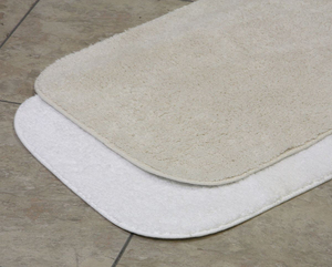 BATH RUG RIVIERA 21X34 18 OZ. WHITE by Lacey Mills