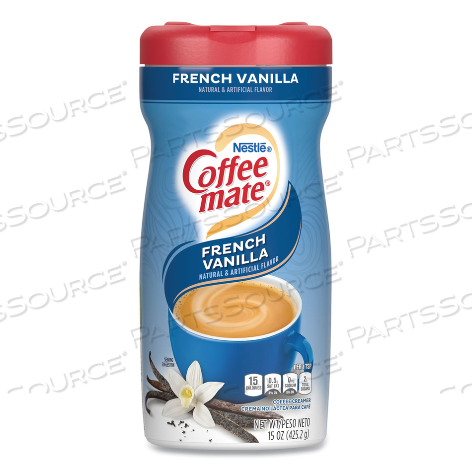 FRENCH VANILLA CREAMER POWDER, 15OZ PLASTIC BOTTLE by Coffee-Mate