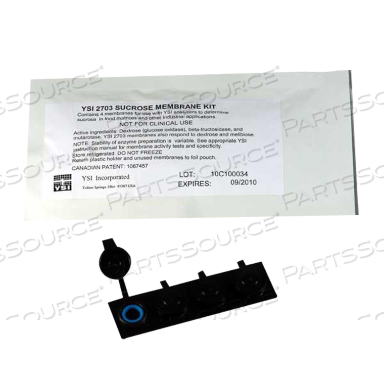 SUCROSE MEMBRANES (4 EA) by YSI Incorporated