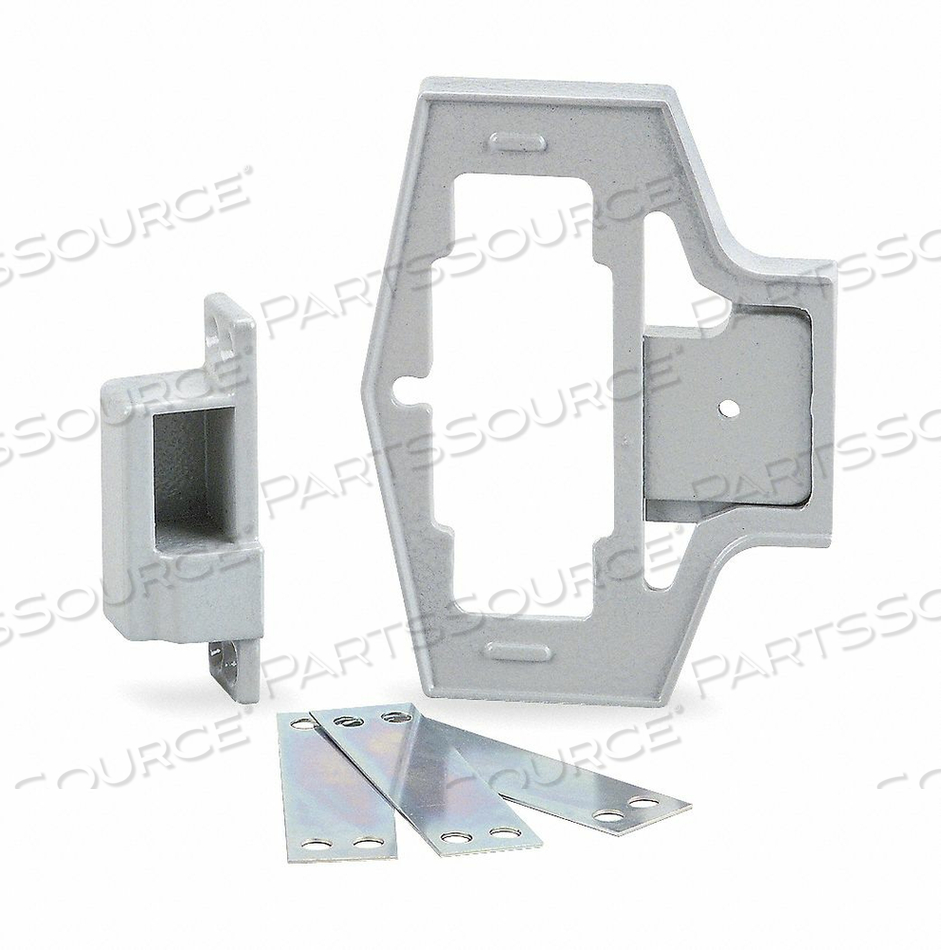 D0006 METAL FRAME ADAPTER KIT SATIN CHROME by Kaba