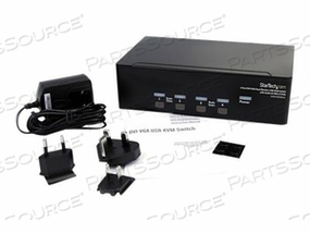 4 PORT DVI VGA DUAL MONITOR KVM SWITCH by StarTech.com Ltd. 4 PORT DVI VGA DUAL MONITOR KVM SWITCH by StarTech.com Ltd.