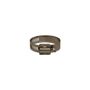 3-1/8" - 5" 301 STAINLESS STEEL WORM GEAR CLAMP W/ 9/16" WIDE BAND by Apache Inc.