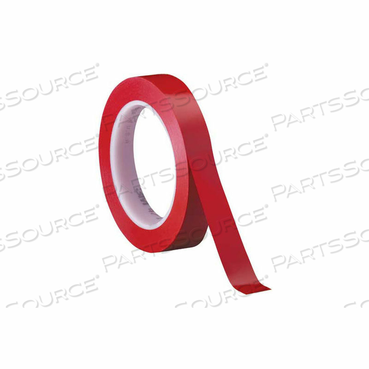 471 VINYL TAPE 3/4" X 36 YDS 5.2 MIL RED - 3/PACK 