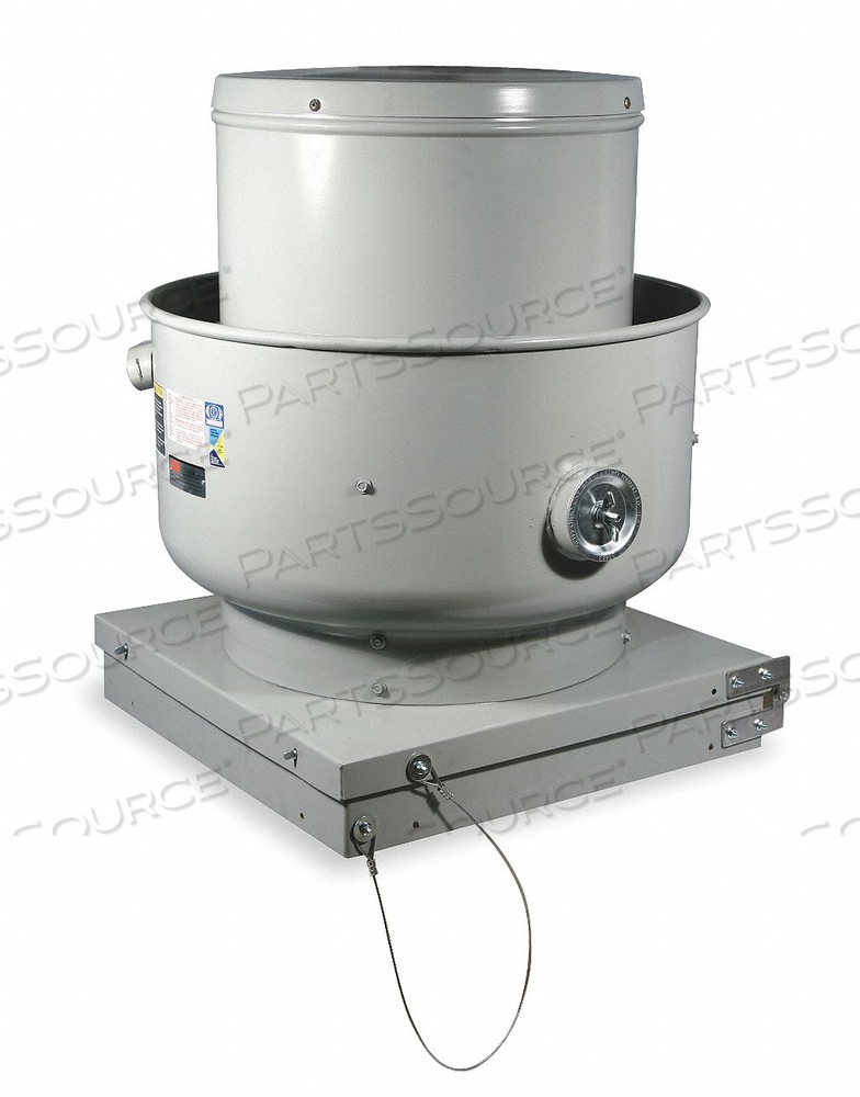 STEEL 35.4 DIA 40.25 H ROOF FAN W.MOTOR by DAYTON ELECTRIC MANUFACTURING CO STEEL 35.4 DIA 40.25 H ROOF FAN W.MOTOR by DAYTON ELECTRIC MANUFACTURING CO