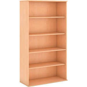 72"H 5 SHELF BOOKCASE NATURAL MAPLE by Bush Industries