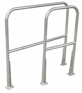 SAFETY RAILING 6FT. ALUMINUM by Cotterman SAFETY RAILING 6FT. ALUMINUM by Cotterman