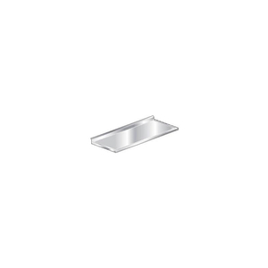 16 GAUGE COUNTERTOP 304 STAINLESS STEEL - 4" BACKSPLASH 48"W X 24"D by Aero Manufacturing Co.