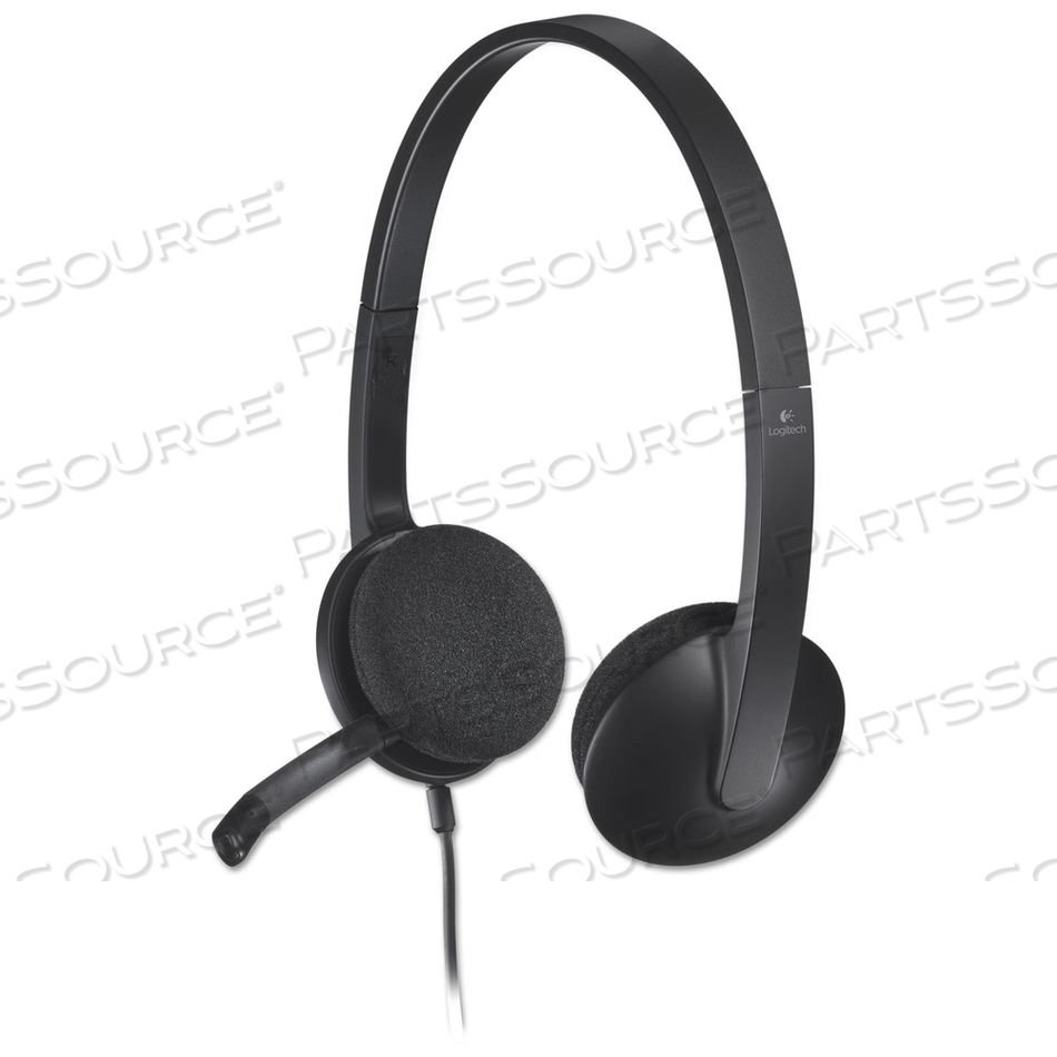 LOGITECH USB HEADSET H340 - HEADSET - ON-EAR 