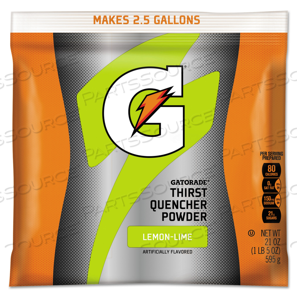 ORIGINAL POWDERED DRINK MIX, LEMON-LIME, 21OZ PACKET by Gatorade