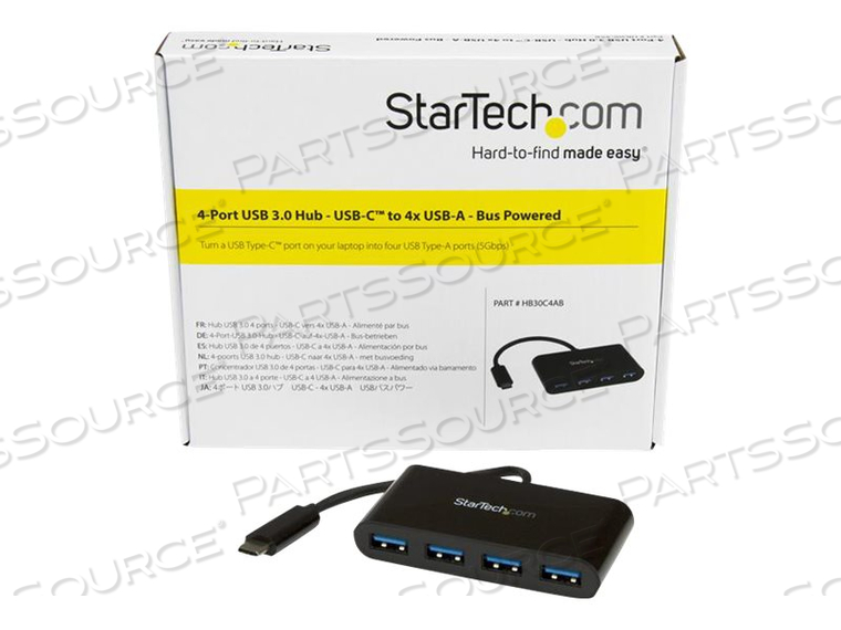 TURN A LAPTOPS USB TYPE-C PORT INTO FOUR USB TYPE-A PORTS (5GBPS) USING THIS BUS by StarTech.com Ltd. TURN A LAPTOPS USB TYPE-C PORT INTO FOUR USB TYPE-A PORTS (5GBPS) USING THIS BUS by StarTech.com Ltd.