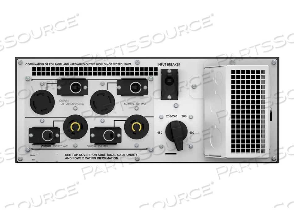 APC SMART-UPS SRT 10KVA 4U RM STEP-DOWN TRANSFORMER by APC / American Power Conversion