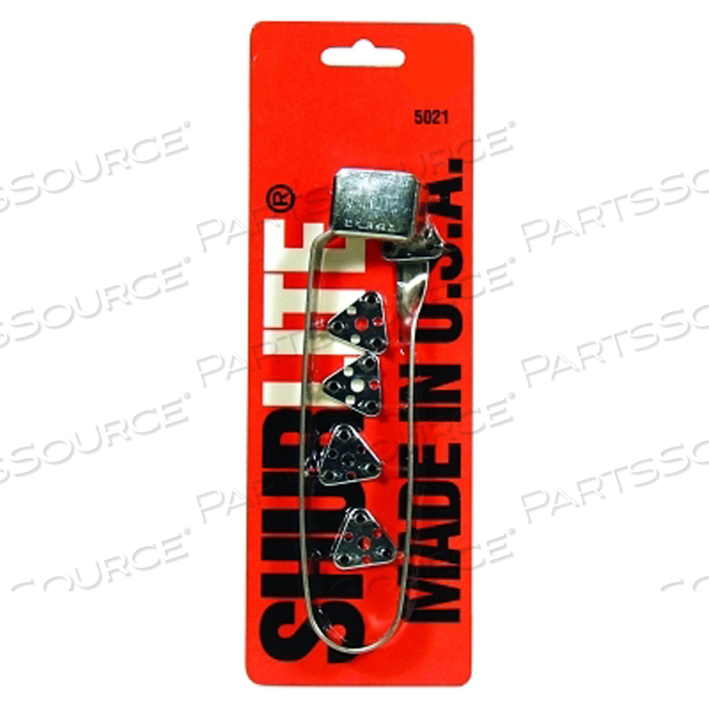 SHURLITE SPARK LIGHTER, TRIPLE-FLINT LIGHTER WITH ATTACHED FLINTS, 4 RENEWALS by GC Fuller SHURLITE SPARK LIGHTER, TRIPLE-FLINT LIGHTER WITH ATTACHED FLINTS, 4 RENEWALS by GC Fuller