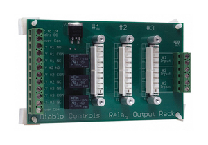 TRIPLE CARD RACK WITH RELAY by Diablo Controls, Inc.