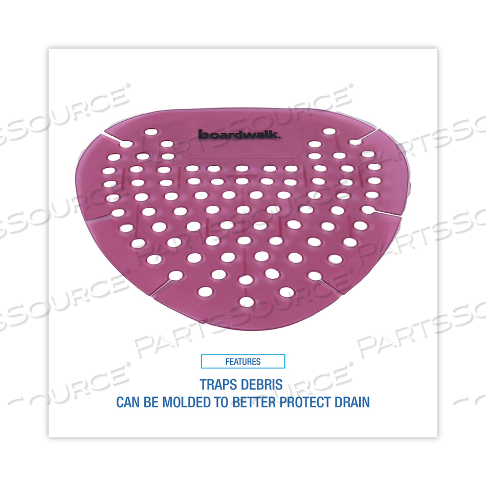 GEM URINAL SCREENS, SPICED APPLE SCENT, RED by Boardwalk