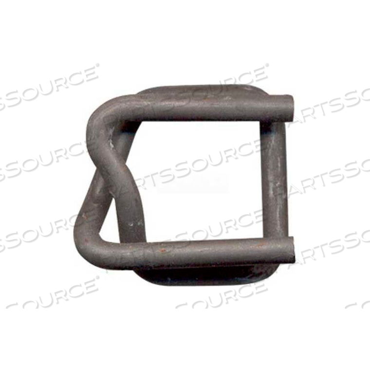 PHOSPHATE COATED STRAPPING BUCKLES FOR 3/4" WOVEN CORD STRAPPING, 1000 PACK by Kubinec Strapping