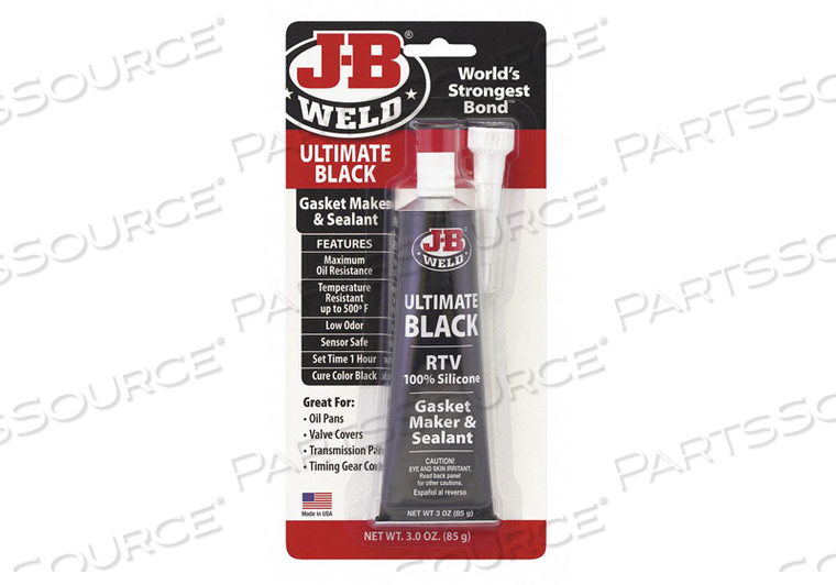 ADHESIVE SEALANT 3 OZ. TUBE BLACK by J-B Weld