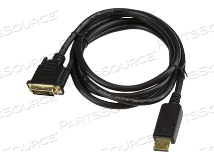 6FT PASSIVE DP 1.2 TO DVI-D SINGLE-LINK CABLE CONNECTS DVI MONITOR, 1920X1200/10 by StarTech.com Ltd. 6FT PASSIVE DP 1.2 TO DVI-D SINGLE-LINK CABLE CONNECTS DVI MONITOR, 1920X1200/10 by StarTech.com Ltd.