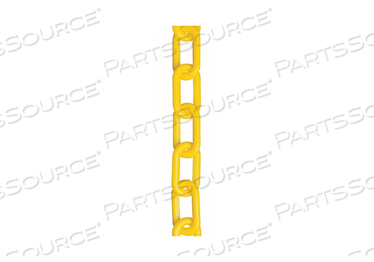 PLASTIC CHAIN 2 IN X 50 FT YELLOW by Mr. Chain