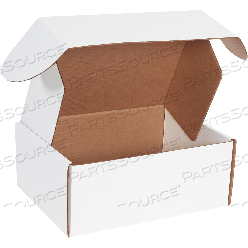 DELUXE LITERATURE MAILERS, 12 1/8" X 9 1/4" X 5", WHITE, 50/BUNDLE by BOX Partners (Box Acquisitions, LLC)