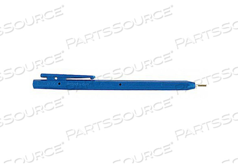METAL DETECTABLE STICK PEN BLACK PK50 by Detectapro