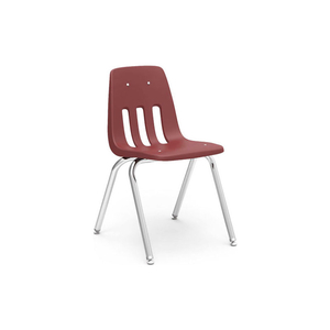 9018 CLASSIC SERIES CLASSROOM CHAIR - BURGUNDY VENTED BACK by Virco Inc