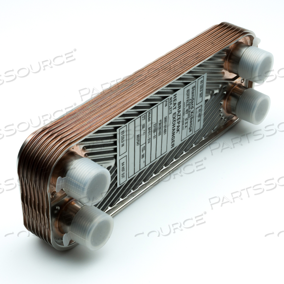 HEAT EXH.14 PLATE 1"MPT by STERIS Corporation