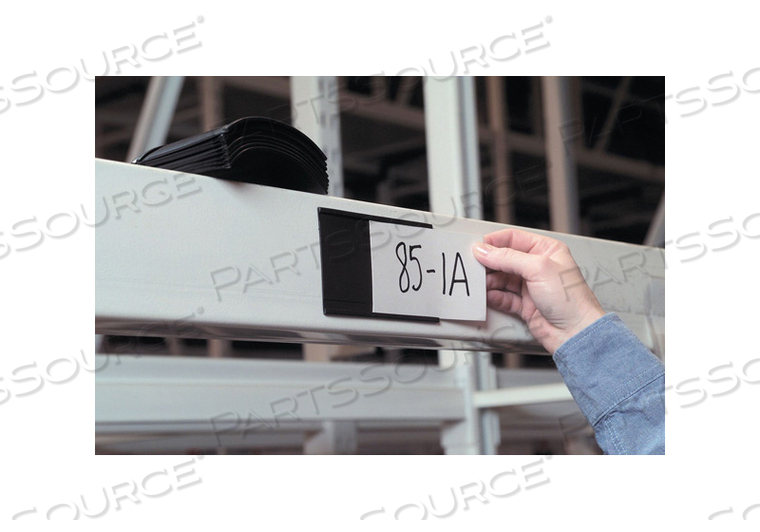 MAGNETIC "C" CHANNEL LABEL HOLDER 50 FT X 1/2"H ROLL by Aigner Index