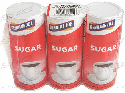 SUGAR CANISTER20OZ PK3 by Genuine Joe
