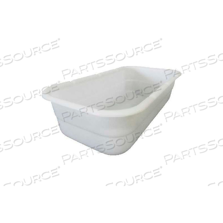 STORAGE TRAYS PLASTIC NESTING TOTE, FDA-USDA, 24"X12-1/2"X6-1/8", NATURAL WHITE by Shirley K's STORAGE TRAYS PLASTIC NESTING TOTE, FDA-USDA, 24"X12-1/2"X6-1/8", NATURAL WHITE by Shirley K's