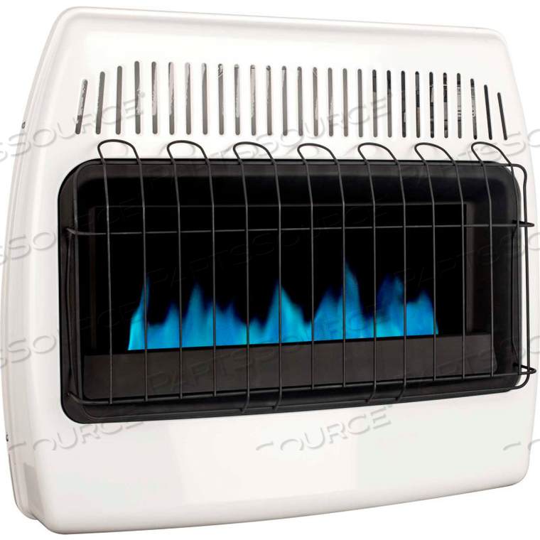 LIQUID PROPANE BLUE FLAME VENT FREE HEATER - 30,000 BTU 