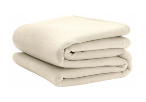 D9814 BLANKET TWIN 66X90 IN. IVORY PK4 by Vellux