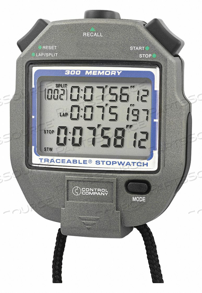 MEMORY STOPWATCH LCD by Traceable MEMORY STOPWATCH LCD by Traceable