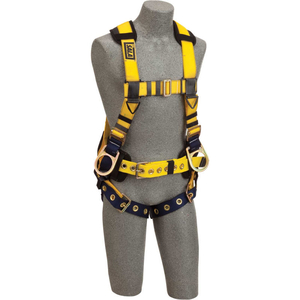 VEST IRON WORKER HARNESS, TONGUE BUCKLE, 420 CAP LBS, L by DBI-Sala