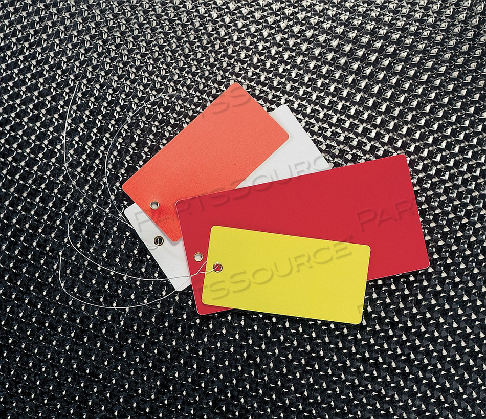 BLANK SHIPPING TAG VINYL COLORED PK25 by See All Industries BLANK SHIPPING TAG VINYL COLORED PK25 by See All Industries