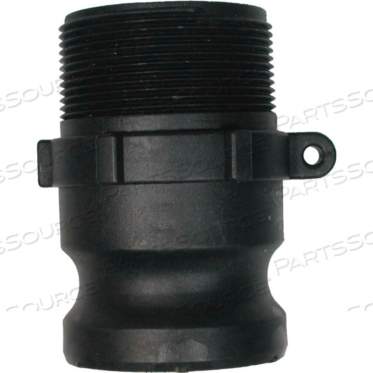 1" POLYPROPYLENE CAMLOCK FITTING - MALE COUPLER X MPT THREAD by Be Pressure Washer Supply Inc.