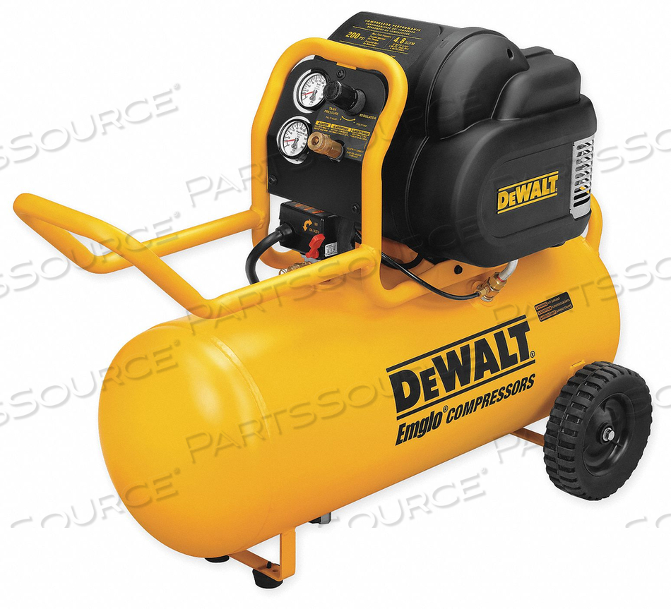 PORTABLE AIR COMPRESSOR 15GAL HORIZONTAL by DeWalt PORTABLE AIR COMPRESSOR 15GAL HORIZONTAL by DeWalt