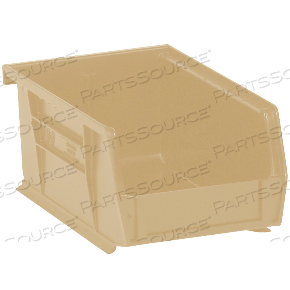 PLASTIC STACK & HANG BIN BOXES, 9 1/4" X 6" X 5", IVORY, 12/CASE by BOX Partners (Box Acquisitions, LLC)