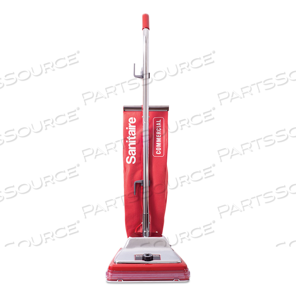 TRADITION UPRIGHT VACUUM SC886F, 12" CLEANING PATH, RED by Sanitaire TRADITION UPRIGHT VACUUM SC886F, 12" CLEANING PATH, RED by Sanitaire