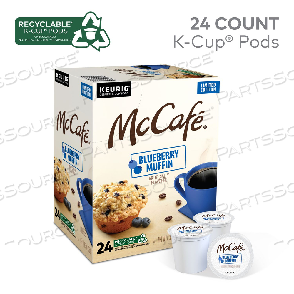 BLUEBERRY MUFFIN K-CUPS, 24/BOX BLUEBERRY MUFFIN K-CUPS, 24/BOX