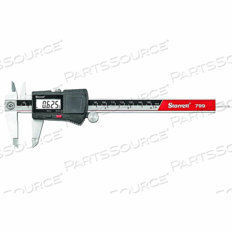 0-6''/150MM STAINLESS STEEL DIGITAL CALIPER by Starrett